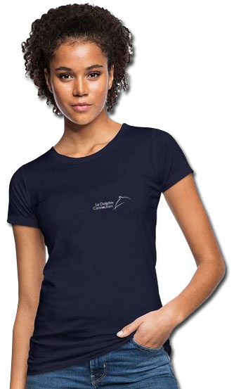 T-Shirt Femme J'aime les Dauphins Libres